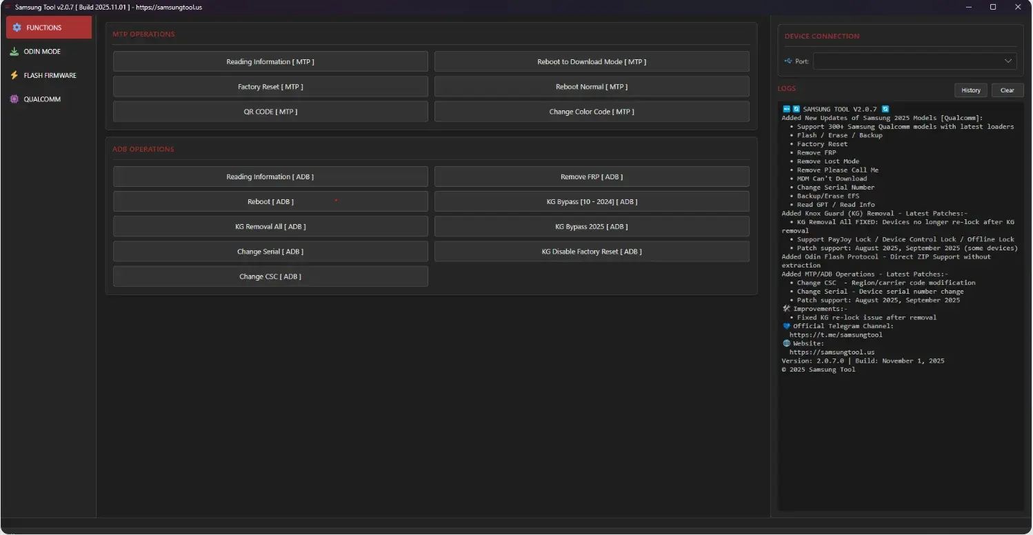 Samsung Tool Credits For (Existing User)